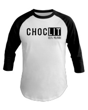 ChocLIT Melanin - Ebony Baseball Tee tile