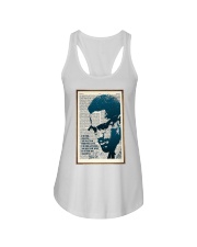 Malcom X Quote Ladies Flowy Tank tile