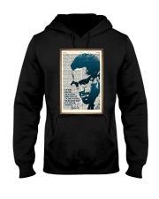 Malcom X Quote Hooded Sweatshirt tile
