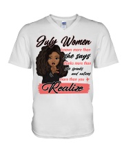 July V-Neck T-Shirt tile