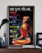 Afro God says you are 2 11x17 Poster lifestyle-poster-2