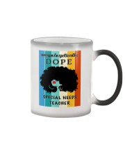 Special Needs Teacher Color Changing Mug tile