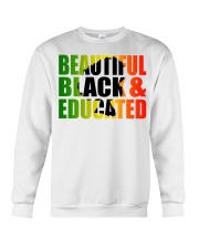 Beautiful Black and Educated Crewneck Sweatshirt tile