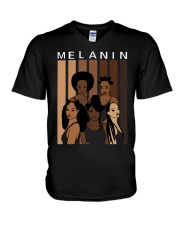 Melanin 8 V-Neck T-Shirt tile