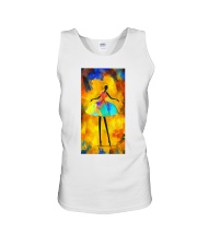 Colorful African Girls Ballerina Dancing 1 Unisex Tank tile