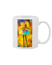 Colorful African Girls Ballerina Dancing 1 Mug tile
