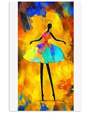 Colorful African Girls Ballerina Dancing 1 11x17 Poster front