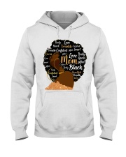 Black Mom Hooded Sweatshirt tile