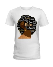 Black Mom Ladies T-Shirt tile