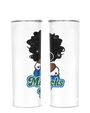 Mavericks Glitter Tumbler tile