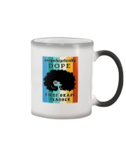 First Grade Teacher Color Changing Mug tile
