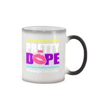 Kindergarten Teacher Color Changing Mug tile