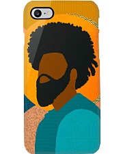 8. Confident, Black Man Collage Phone Case tile