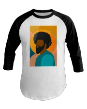 8. Confident, Black Man Collage Baseball Tee tile