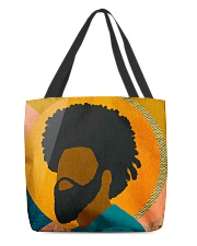 8. Confident, Black Man Collage All-Over Tote tile