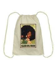Black Girl Magic Drawstring Bag tile