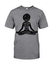 By being yourself Classic T-Shirt front
