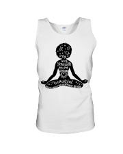 By being yourself Unisex Tank tile