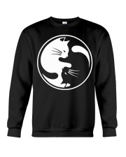 Yin and Yang Cat Crewneck Sweatshirt tile