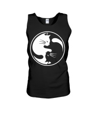 Yin and Yang Cat Unisex Tank tile