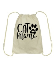 Cat Mama Drawstring Bag tile