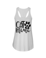 Cat Mama Ladies Flowy Tank tile