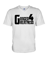GRACED 4 GREATNESS V-Neck T-Shirt tile