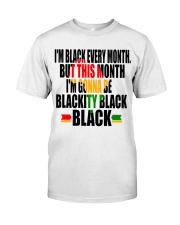 Blackity Black Premium Fit Mens Tee tile