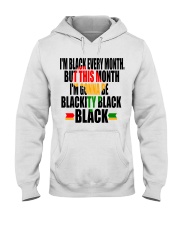 Blackity Black Hooded Sweatshirt tile
