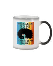 Seventh Grade Teacher Color Changing Mug tile