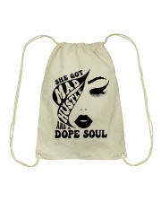 1 She Got Mad Hustle And A Dope Soul Drawstring Bag tile