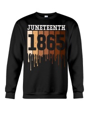 Juneteenth Melanin drip Crewneck Sweatshirt tile