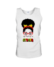 My History Is Strong 4 Unisex Tank tile