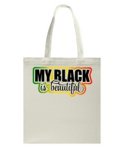 My black is beautiful Tote Bag tile