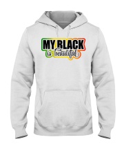 My black is beautiful Hooded Sweatshirt tile