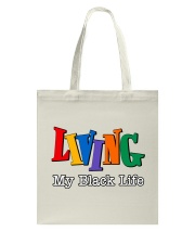 Living My Black Life Tote Bag tile