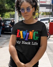 Living My Black Life Classic T-Shirt apparel-classic-tshirt-lifestyle-front-236