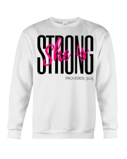 She Is Strong Crewneck Sweatshirt tile