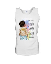 Personalized Gift For Boy - Black Kids Unisex Tank tile