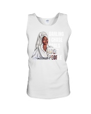 Darling i chase goals not people Unisex Tank tile