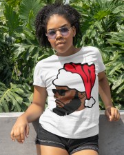 Black Santa Claus Classic T-Shirt apparel-classic-tshirt-lifestyle-front-233