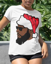 Black Santa Claus Classic T-Shirt apparel-classic-tshirt-lifestyle-front-234