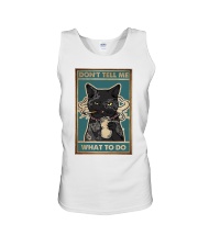Don't Tell Me What To Do - Cats Unisex Tank tile