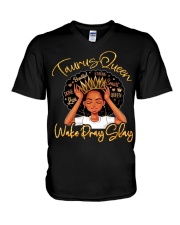 Taurus V-Neck T-Shirt tile