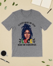 Locs make me dangerous Classic T-Shirt lifestyle-mens-crewneck-front-19
