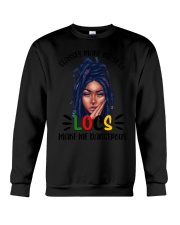 Locs make me dangerous Crewneck Sweatshirt tile