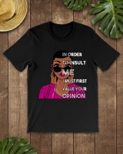 In order to insult me Classic T-Shirt lifestyle-mens-crewneck-front-18