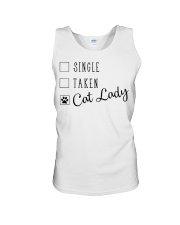 Cat Lady status Unisex Tank tile