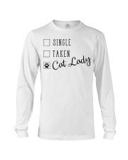 Cat Lady status Long Sleeve Tee tile