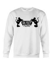 Six feet please Crewneck Sweatshirt tile